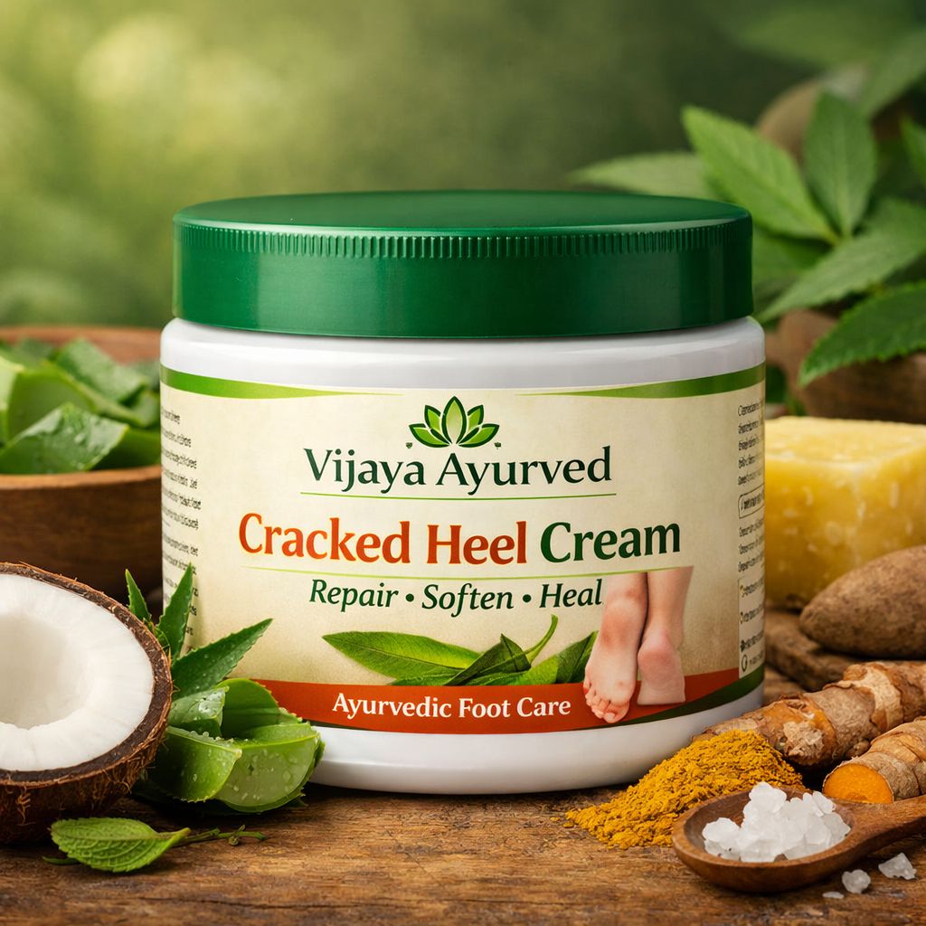 VIJAYA AYURVED CRACKED HEEL CREAM