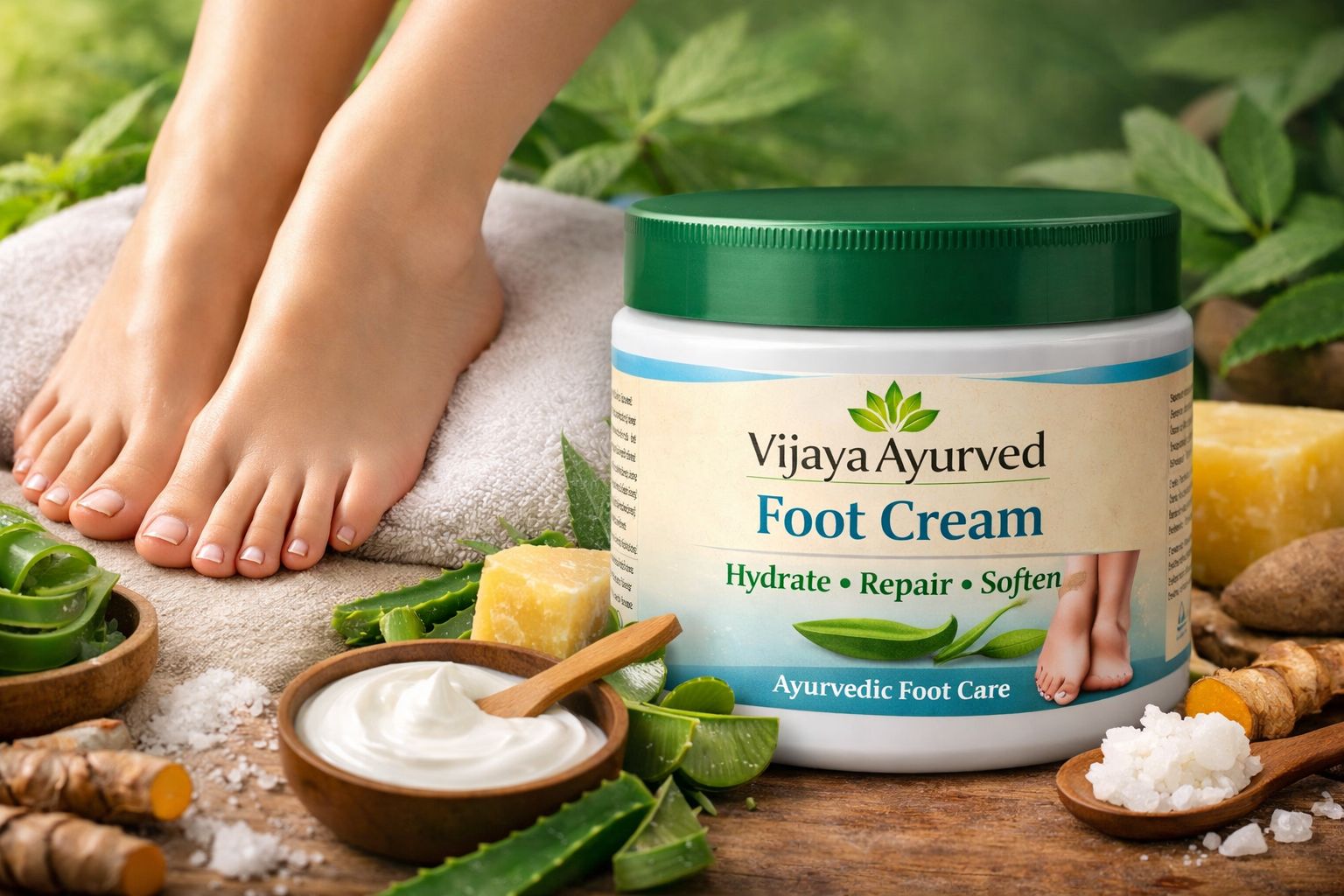VIJAYA AYURVED FOOT CREAM
